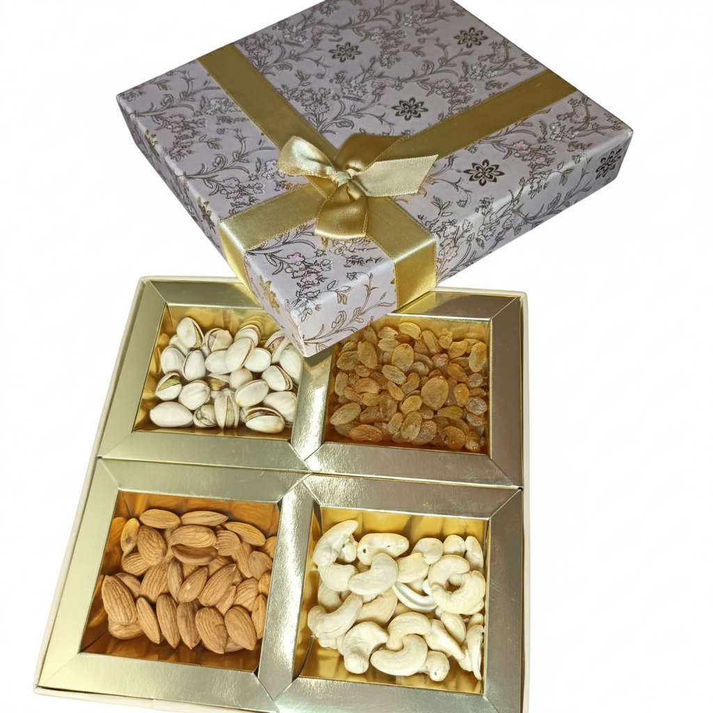 Regular Dry Fruit Box ( Kaju, Badam, Pista, Kismis)