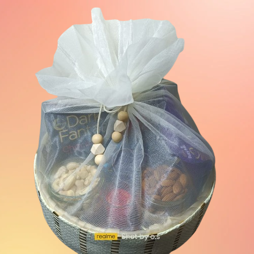 Premium Gift Basket Dry Fruits & Chocolates Mix Combo