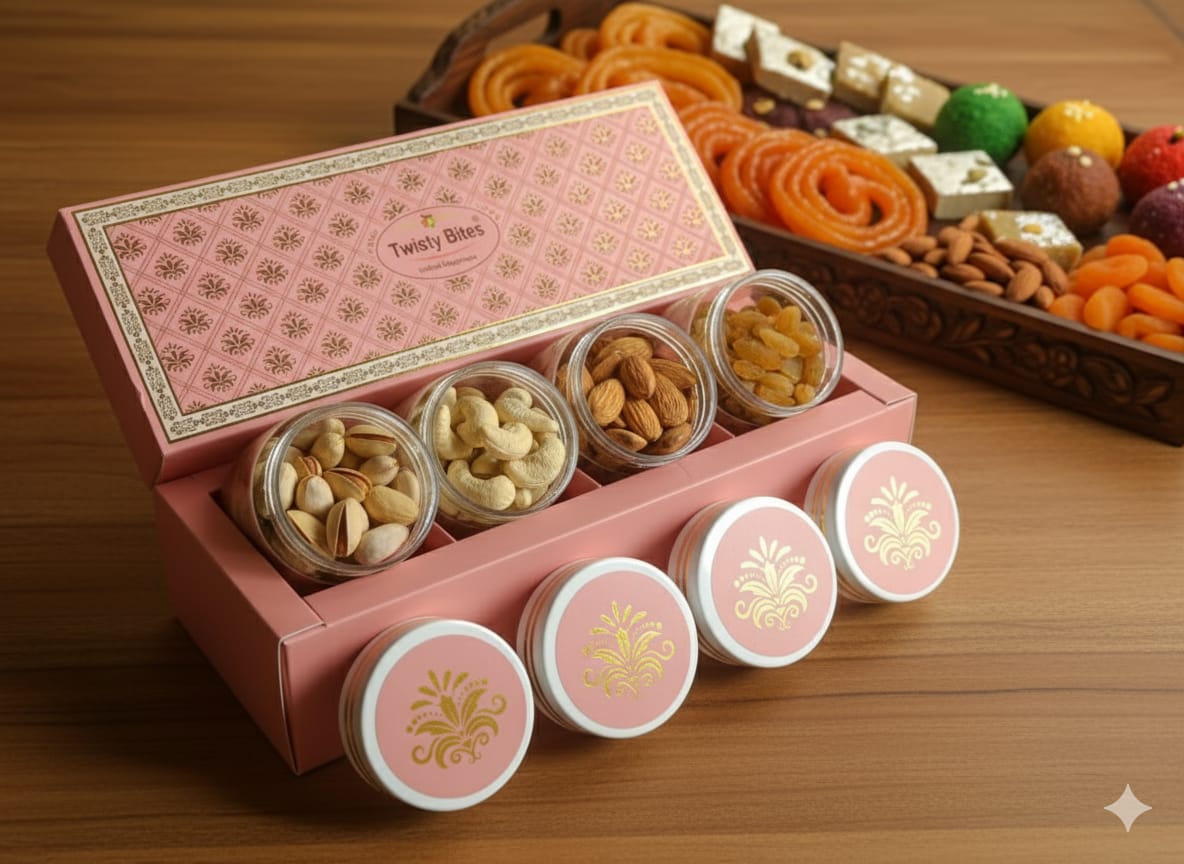 Sparkle Of Joy Dryfruits Gift Box