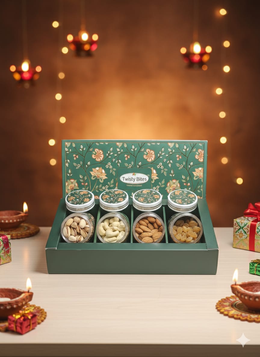 The Royal Harvest Dryfruits Gift Box