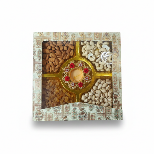 Dry Fruit Box (Kaju, Badam, Kismis, Pista)