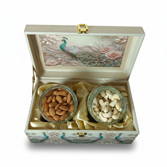 Premium Kaju Badam Box - 2 Jar