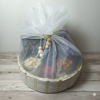 Premium Gift Basket Dry Fruits & Chocolates Mix Combo