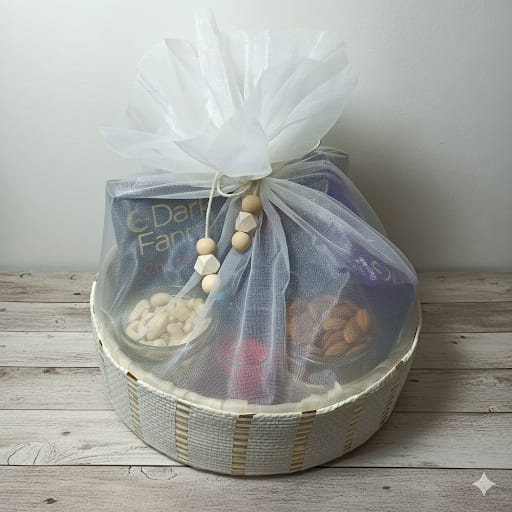 Premium Gift Basket Dry Fruits & Chocolates Mix Combo