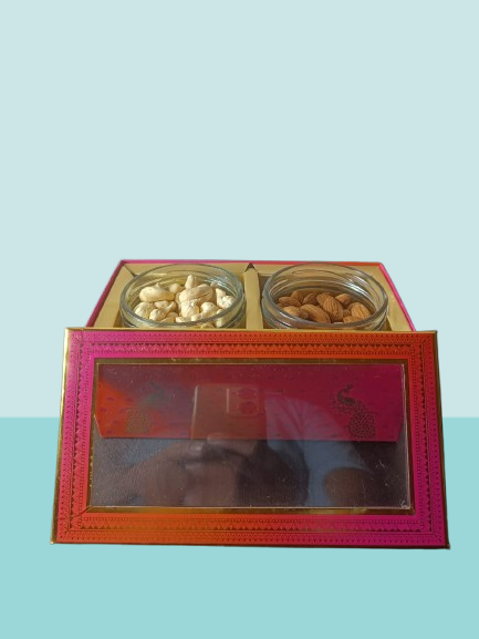 Kaju Badam Gift Set- 2 Jar