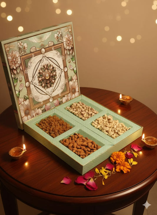 Royal Diwali Dazzle Dryfruits Gift Box